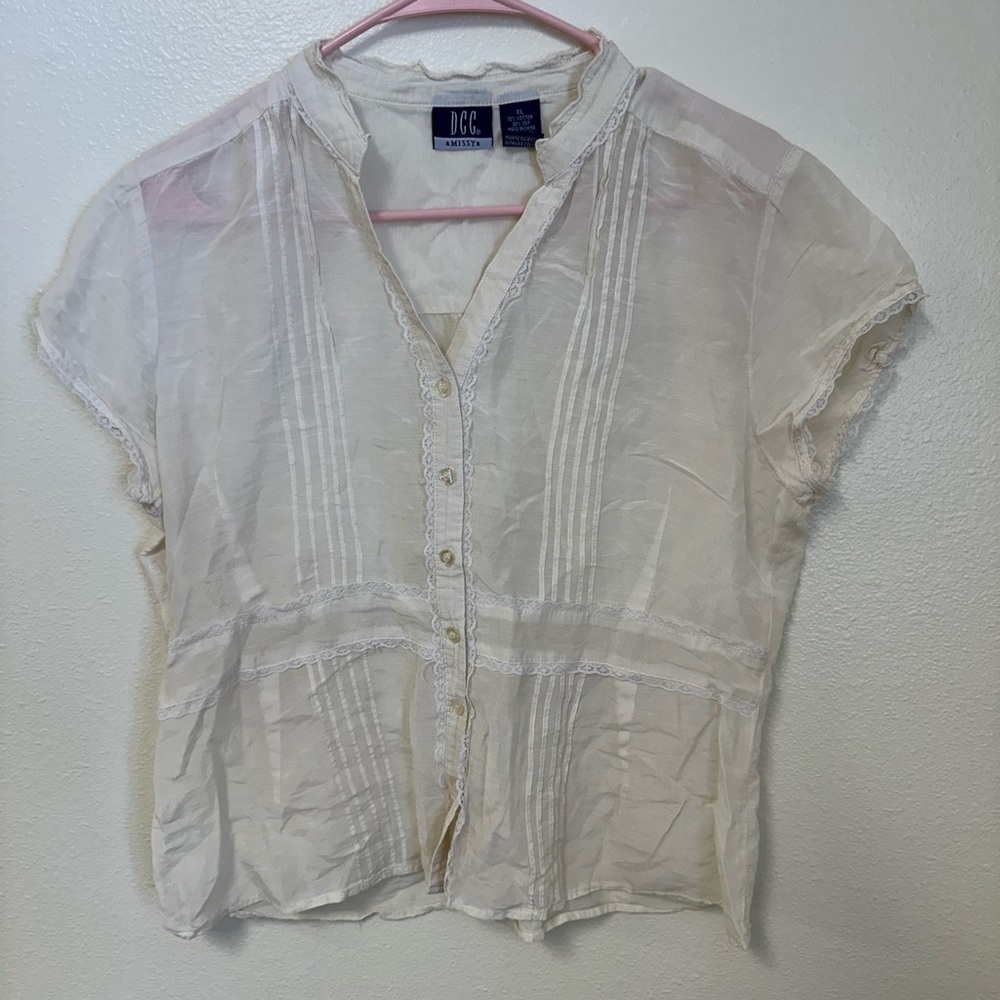 DCC Missy Cotton Silk Blend Top